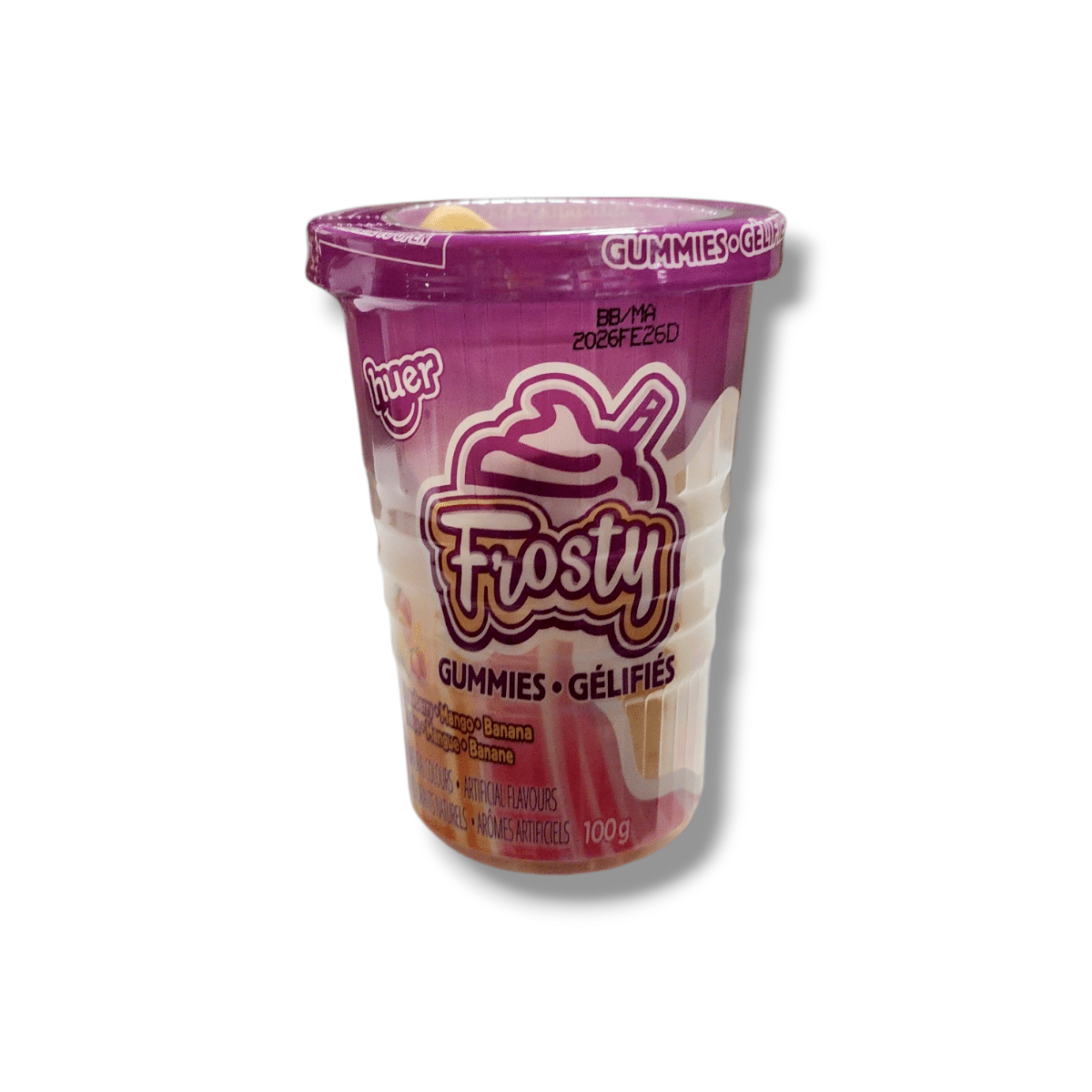 Huer Frosty Gummies Strawberry Banana Mango (100g)