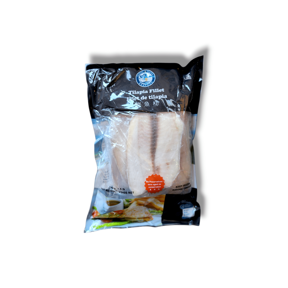 Ocean Mama Tilapia Fillet (680g)