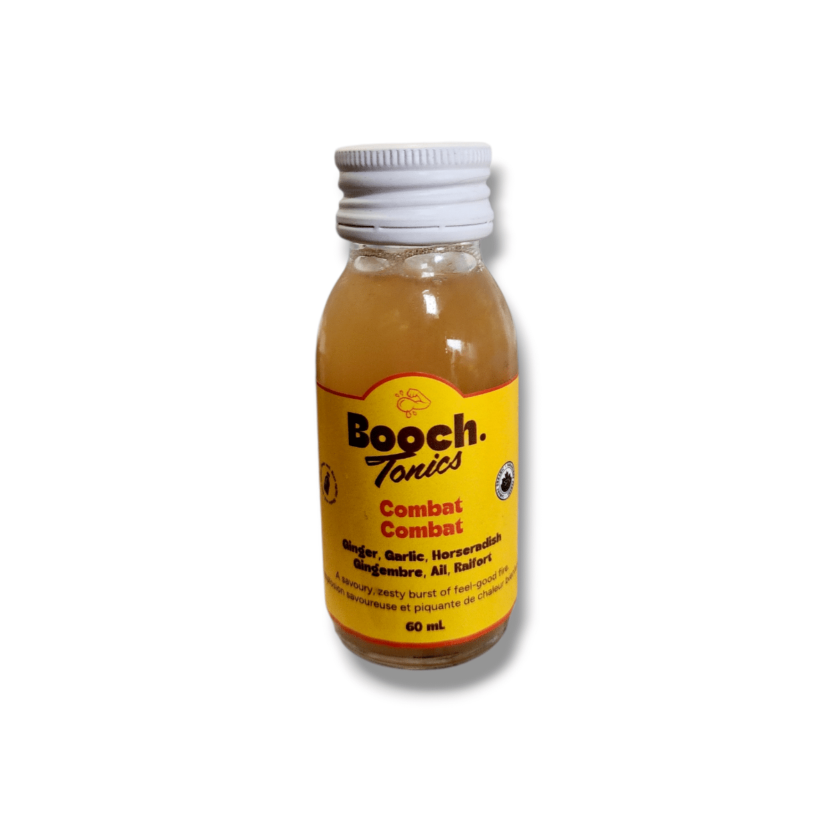 Booch Tonics Combat Ginger,garlic & horseradish (60mL)