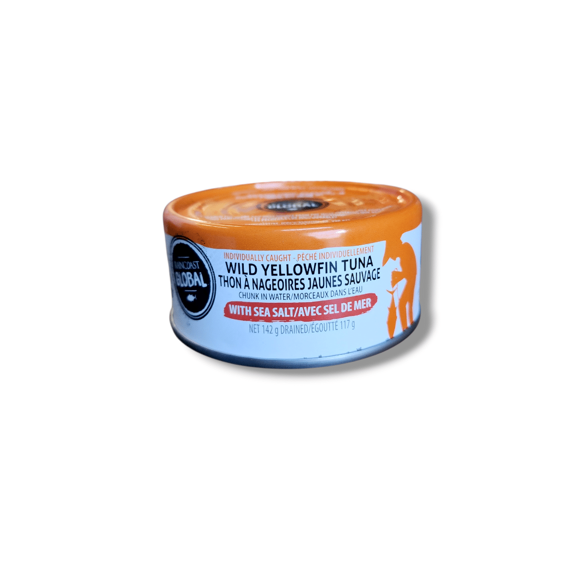 Raincoast Global Wild Yellowfin Tuna With Sea Salt (117g)