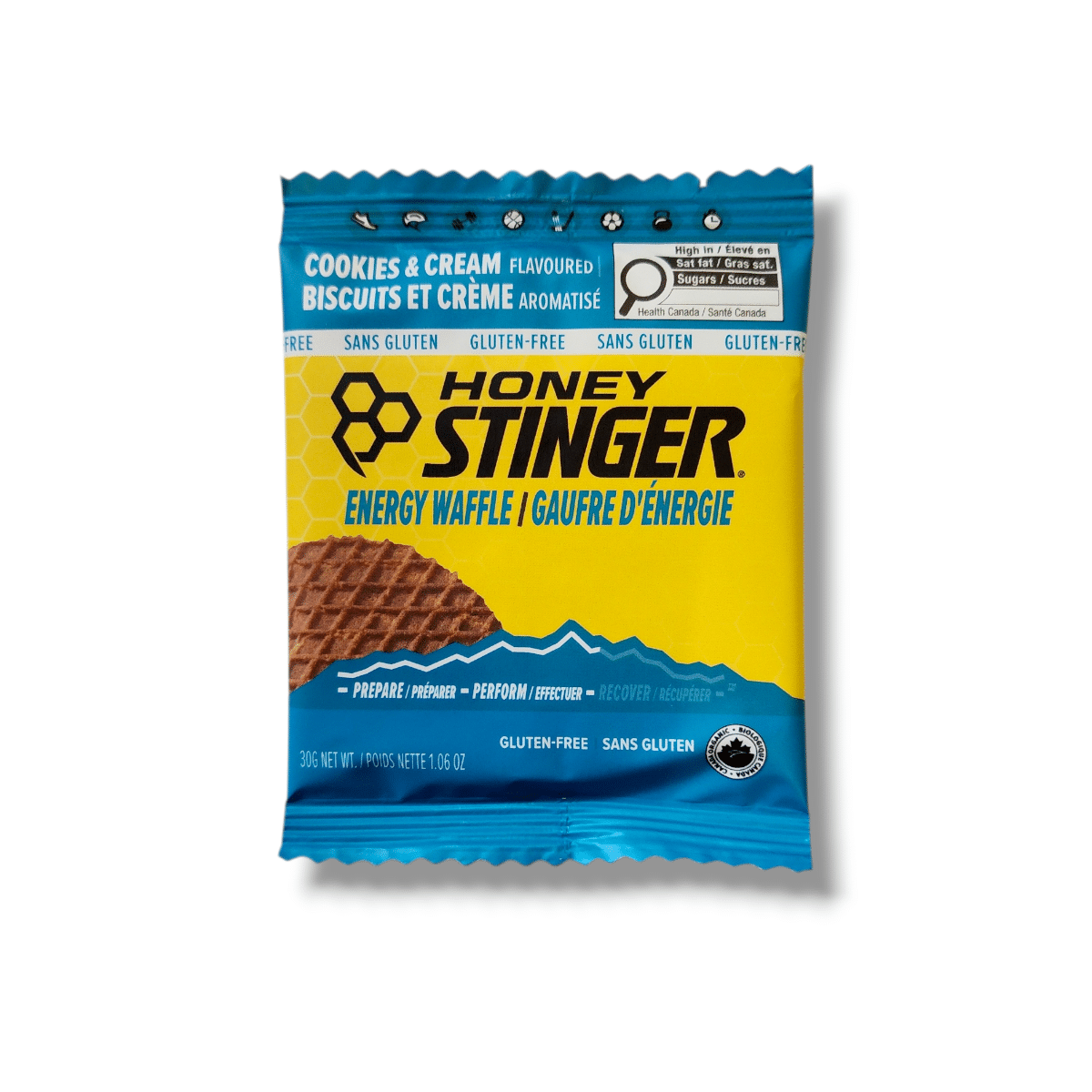 Honey Stringer Energy Waffle Cookies & Cream (30g)