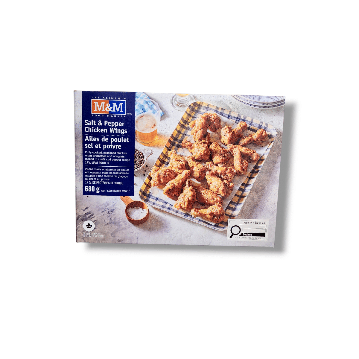 M&M Salt& Pepper Chicken Wings (680g)