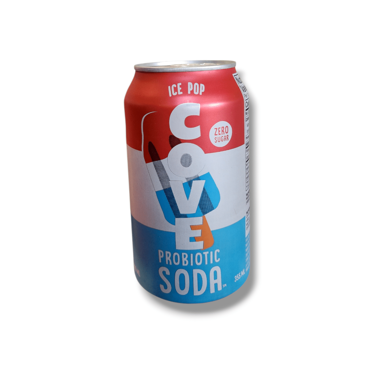 Cove Ice Pop Probiotic Soda (355mL)