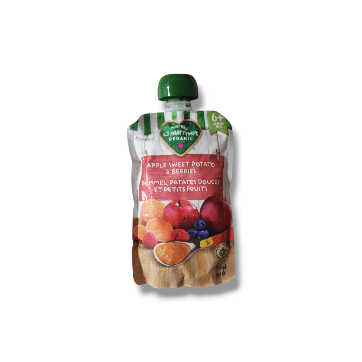 Baby Gourmet Apple, Sweet Potato & Berries (128mL)