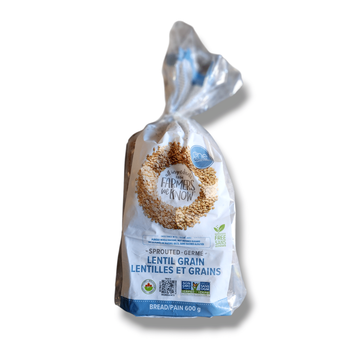 One Degree Sprouted Lentil Grain (600g)