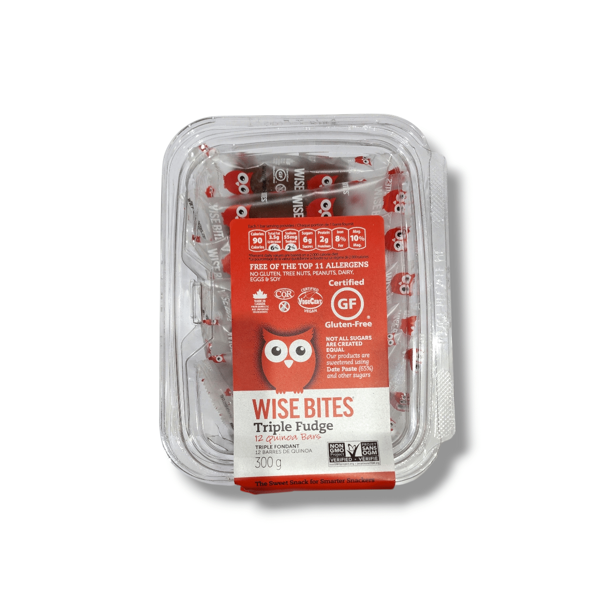 Wise Bites Triple Fudge (300g)