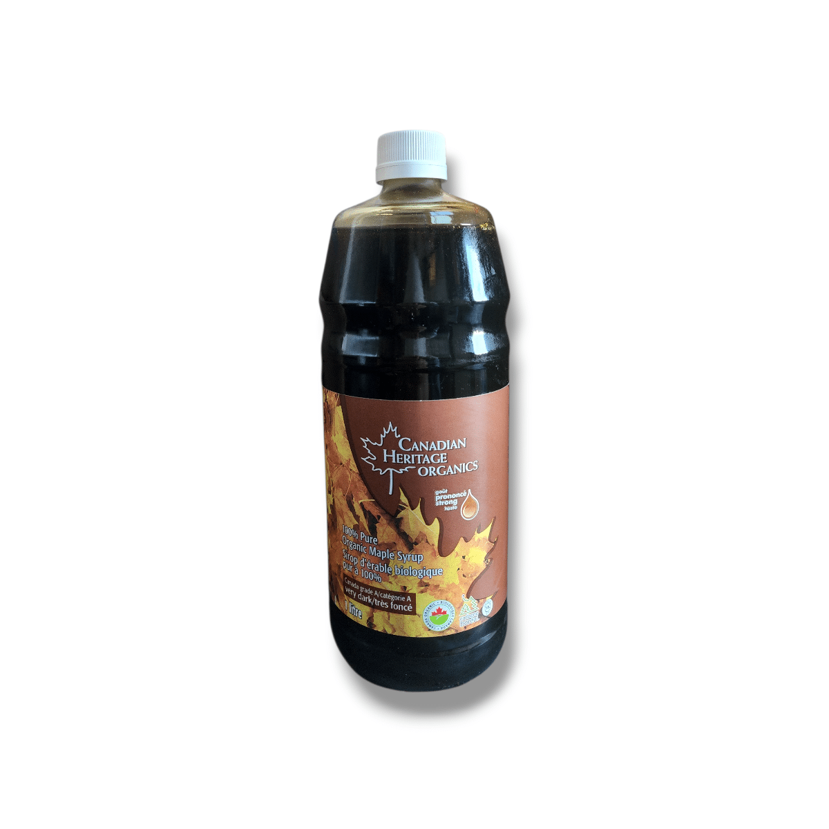 Canadian Heritage Organic Maple Syrup Very Dark (1L)