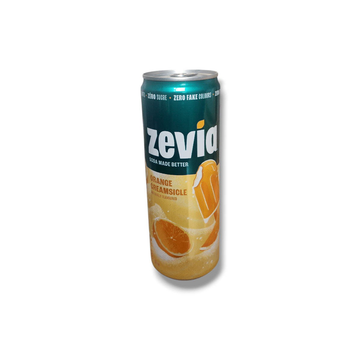 Zevia Orange Cremsicle Soda (355mL)