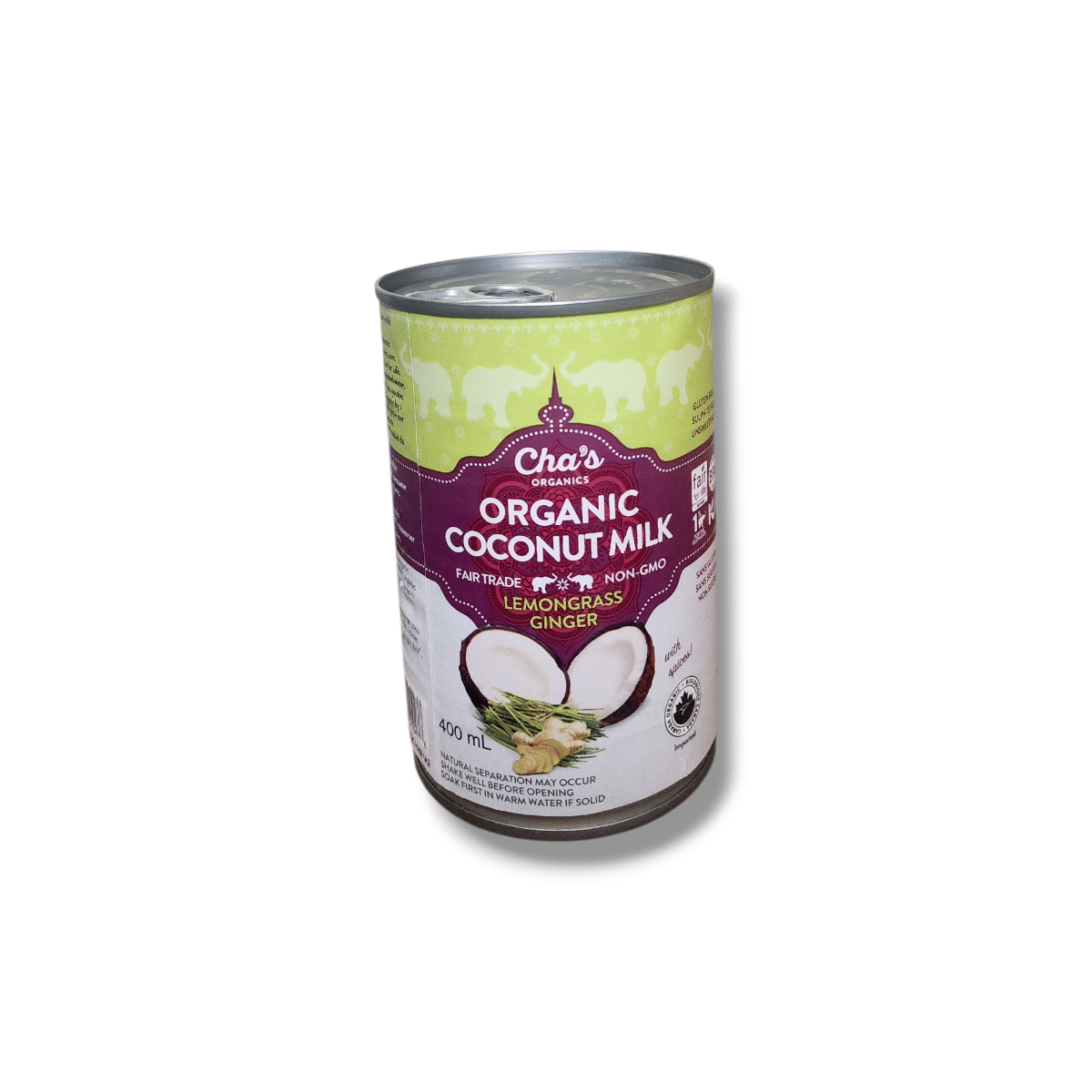 Cha's Organic Coconut Mik Lemon Ginger (400mL)