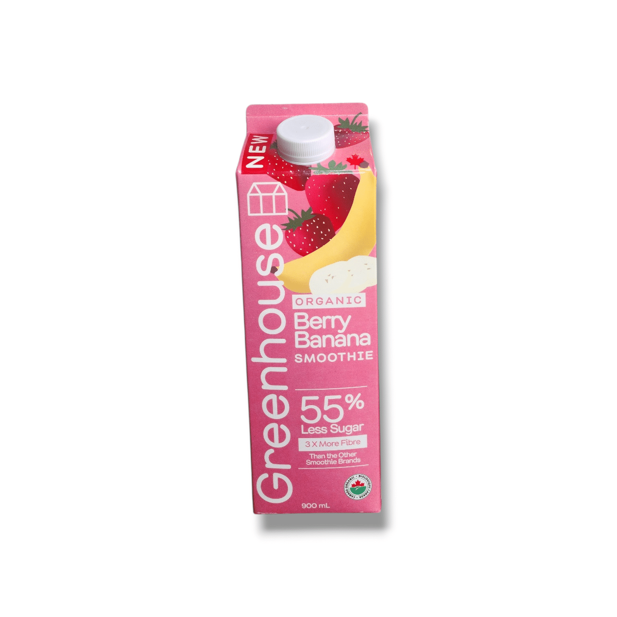 Greenhouse Organic Berry Banana Smoothie (900mL)