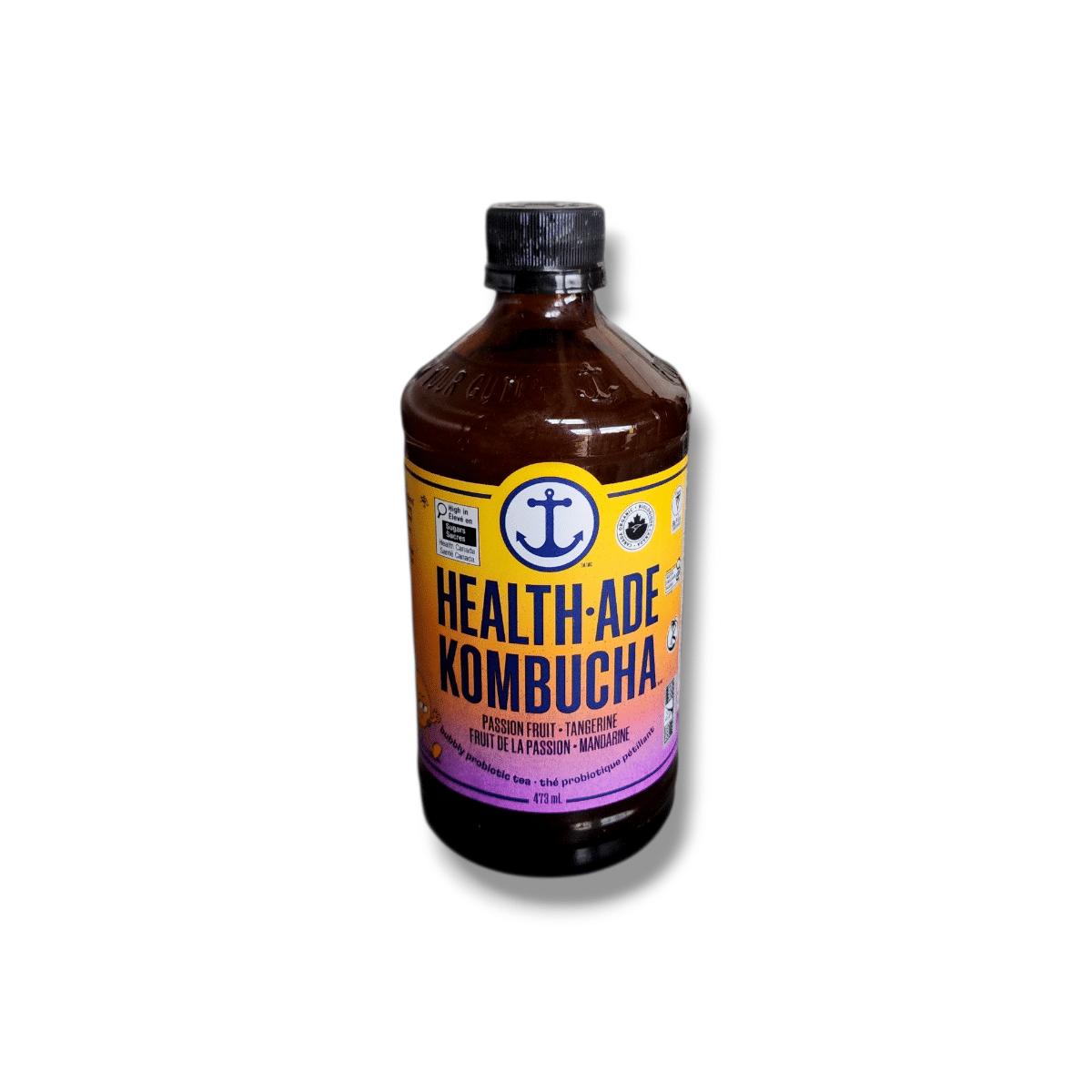 Health-Ade Kombucha Passion Fruit Tangerine (473mL)