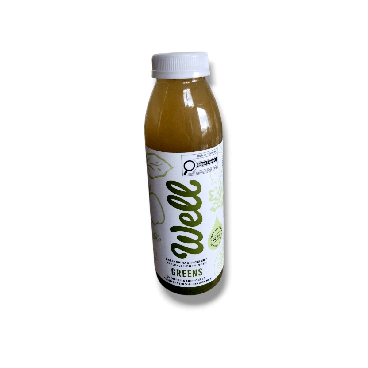 Well Organic Green Kale, Celery (333mL)
