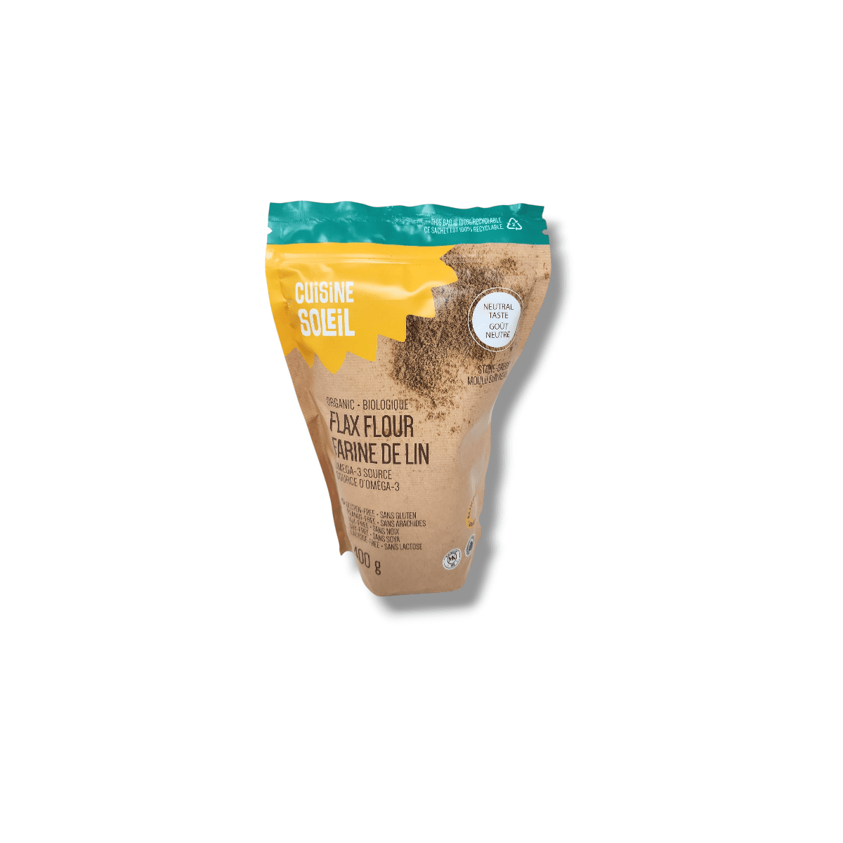 Cuisine Soleil Organic Flax Flour (400g)