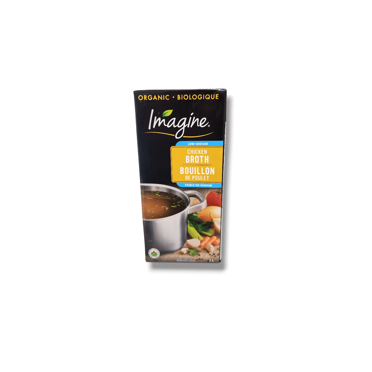 Imagine Low-Sodium Chicken Broth (1L)