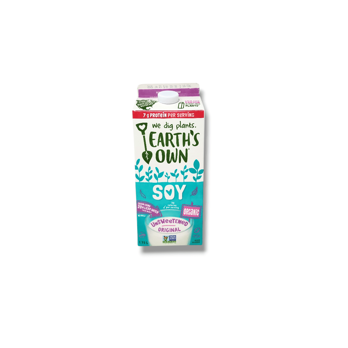 Earth’s Own Soy Unsweetened Original (1.75L)